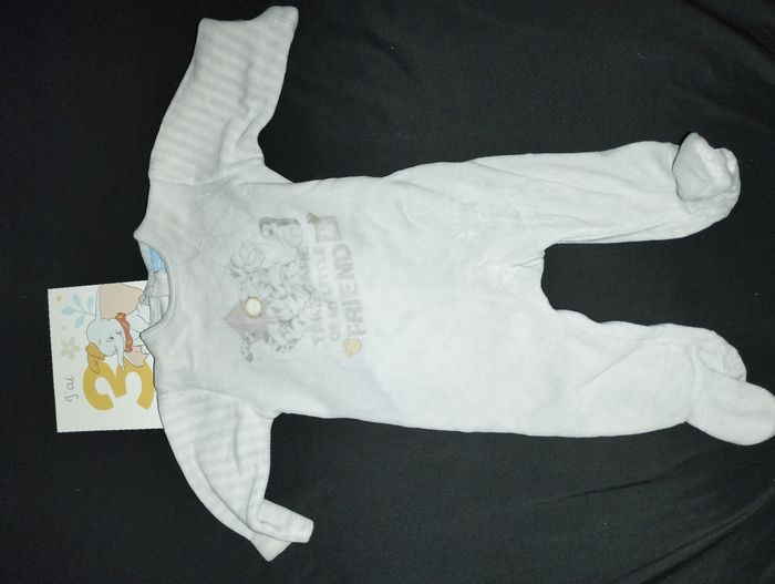 Pyjama 3 mois Winnie l'ourson bleu ciel