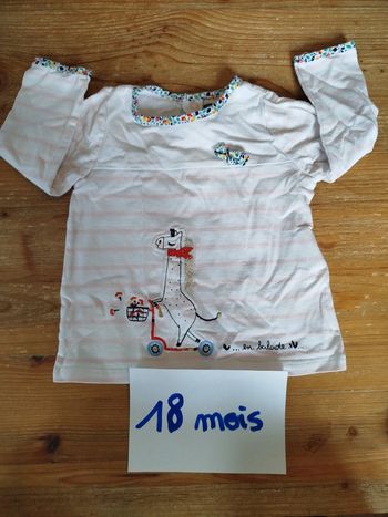 Haut manches longues 18mois