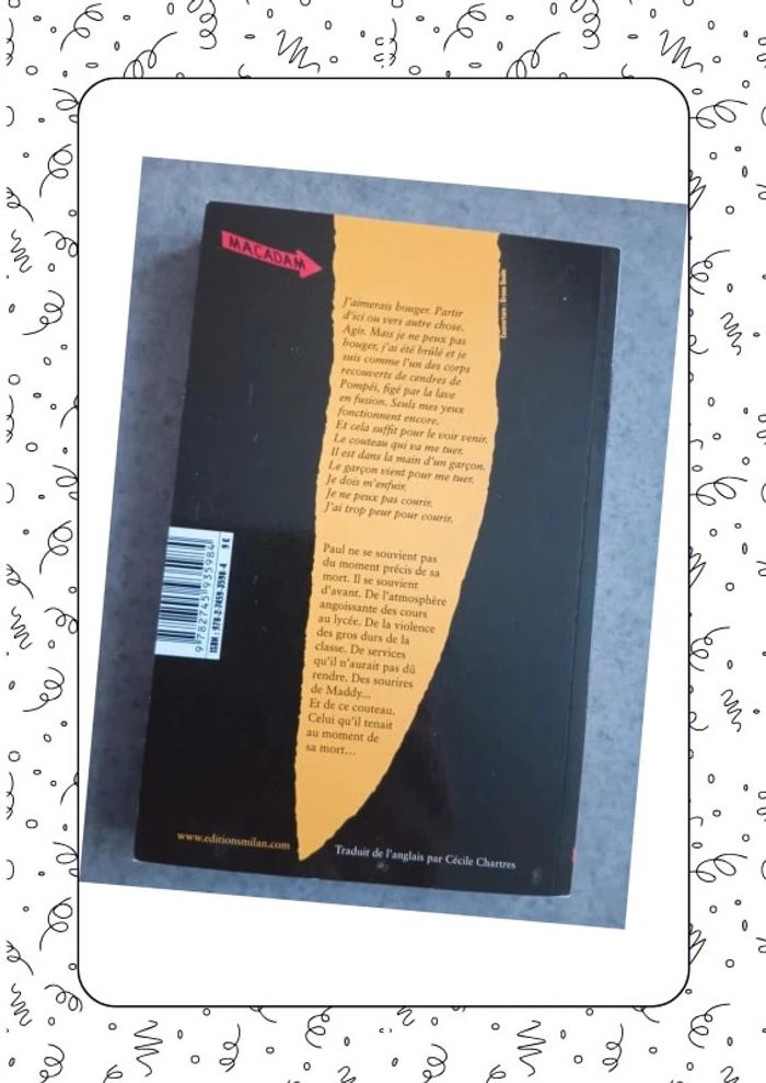 Livre récit d'une mort annoncée - photo numéro 2