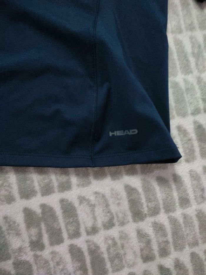 Tee-shirt sport bleu marine manches 3/4 Head taille 38 - photo numéro 3