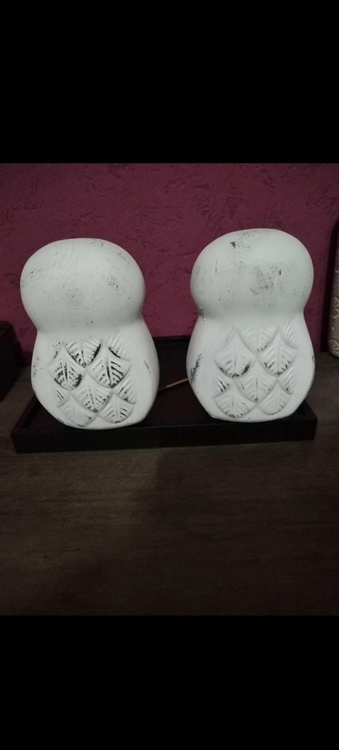 Bibelots lot de 2  hibou - photo numéro 3