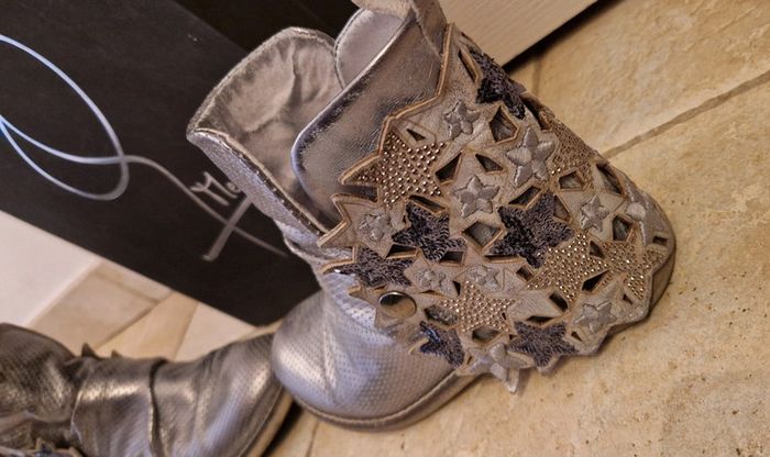 Bottines en cuir étoile Métisse - photo numéro 4