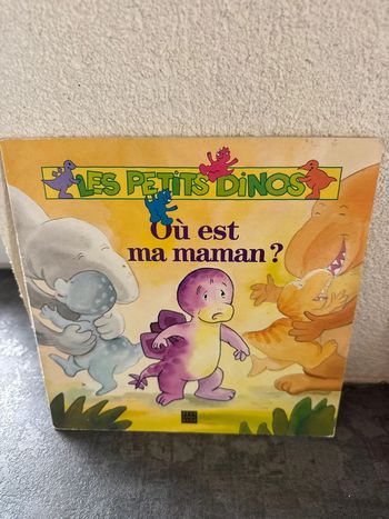 Livre les petits dinos où est ma maman
