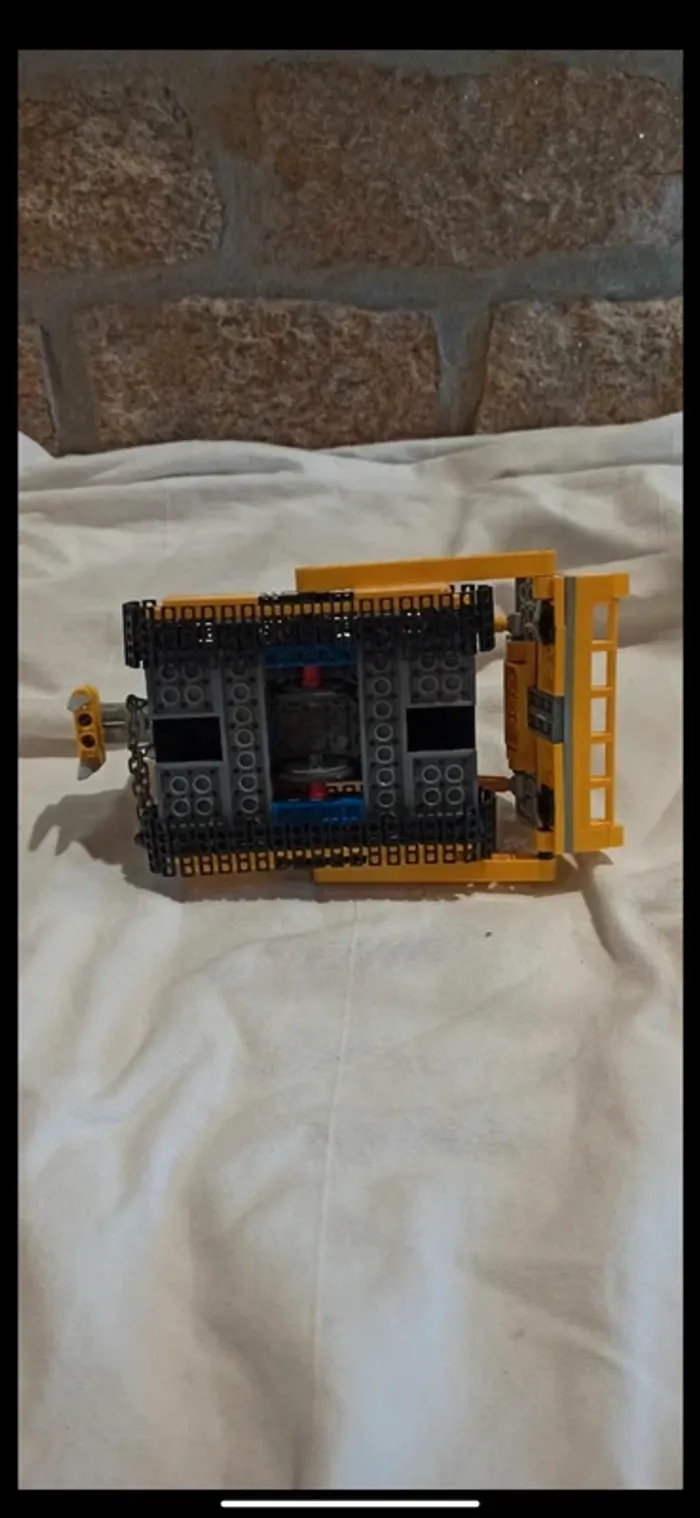 Engin véhicule bulldozer lego - photo numéro 6