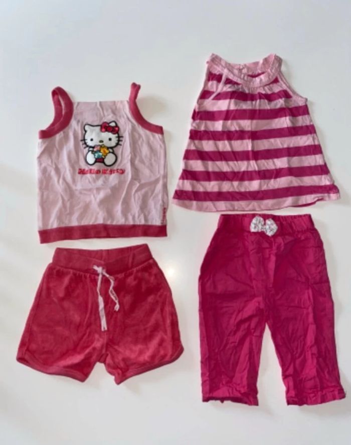 Lot vêtements été filles 12 mois