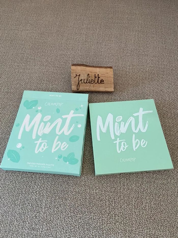 Palette Mint to Be ColourPop Neuf, jamais utilisé