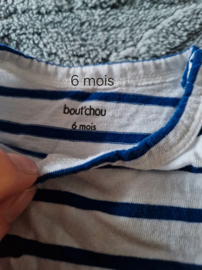 Tee shirt à longue manche 6 mois - photo numéro 3