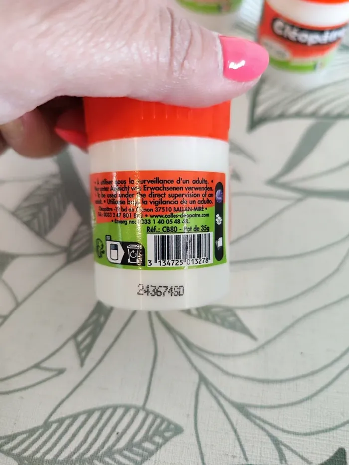 Lot de 5 pots de colle cléopatre 35G - photo numéro 3