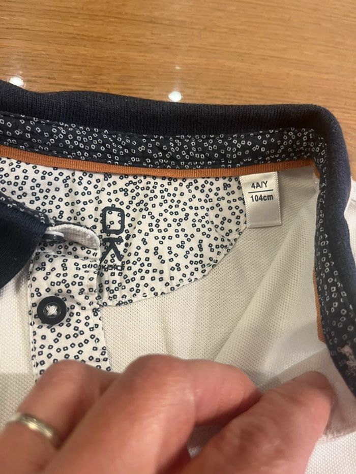 Polo manches courtes okaidi taille 4 ans - photo numéro 3