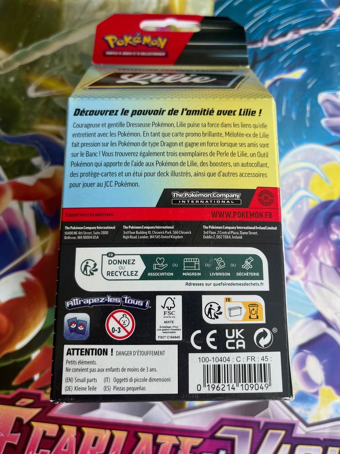 Pokémon – Collection Tournoi Premium Lillie – Neuf - photo numéro 3