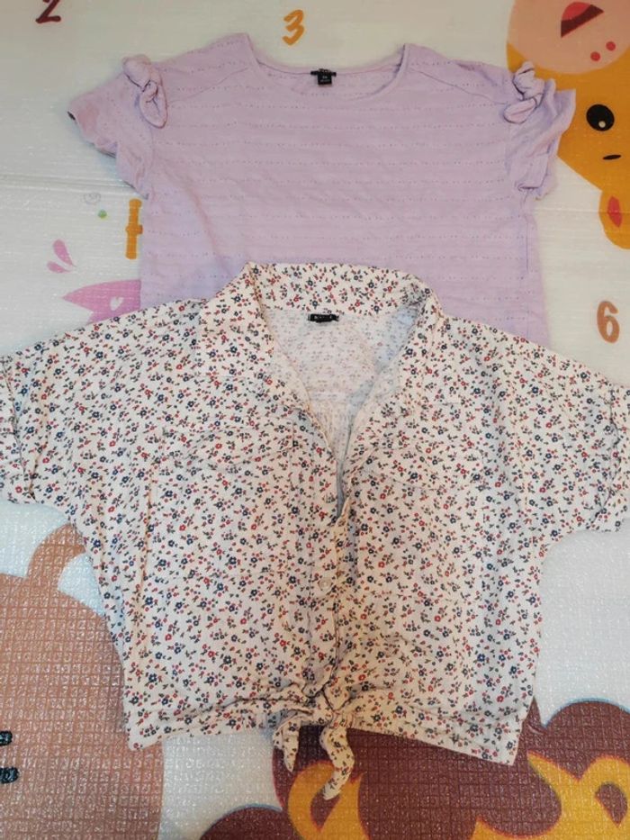 Lot 2 hauts fille 10 ans - photo numéro 4