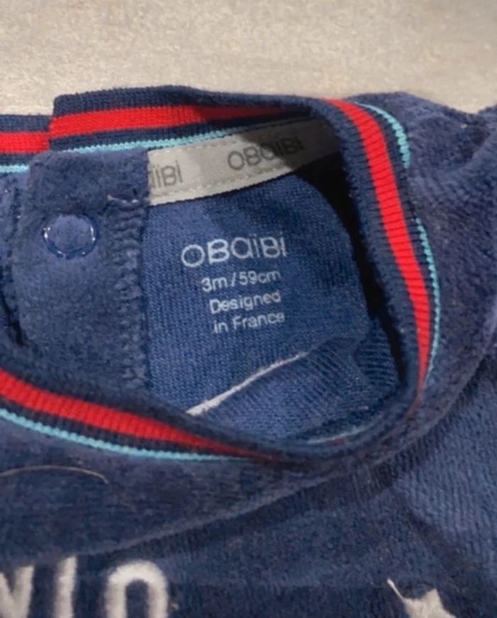 Ensemble bébé 3 mois Obaibi - photo numéro 2