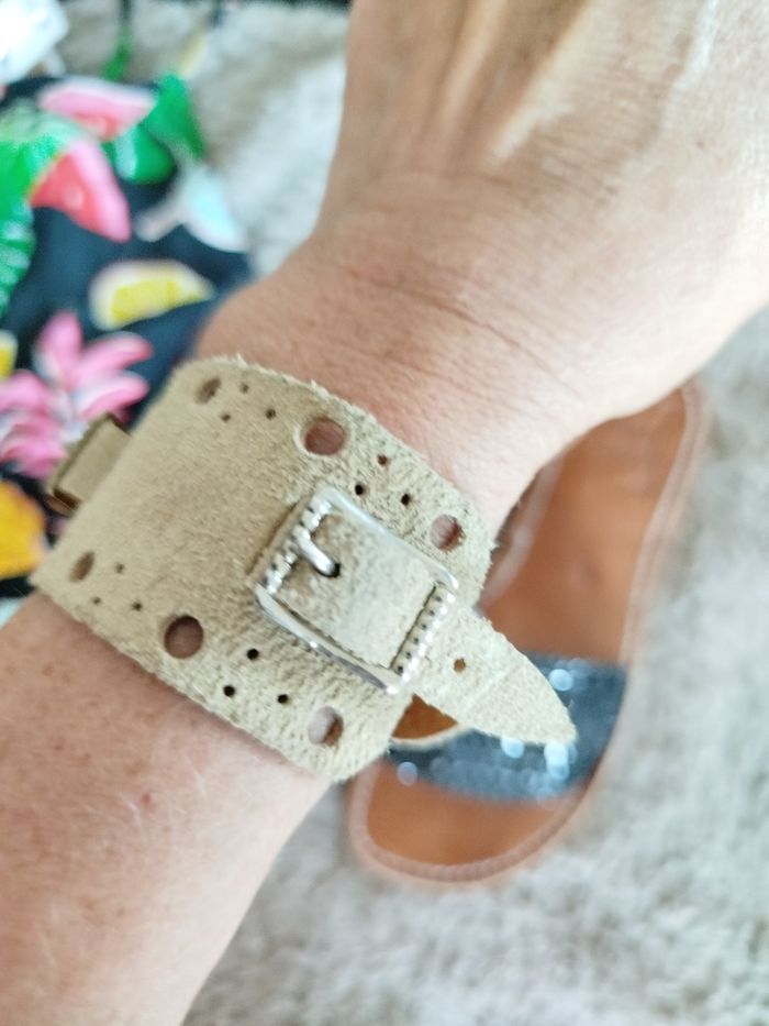 Bracelet Cuir peau BOHO - photo numéro 7