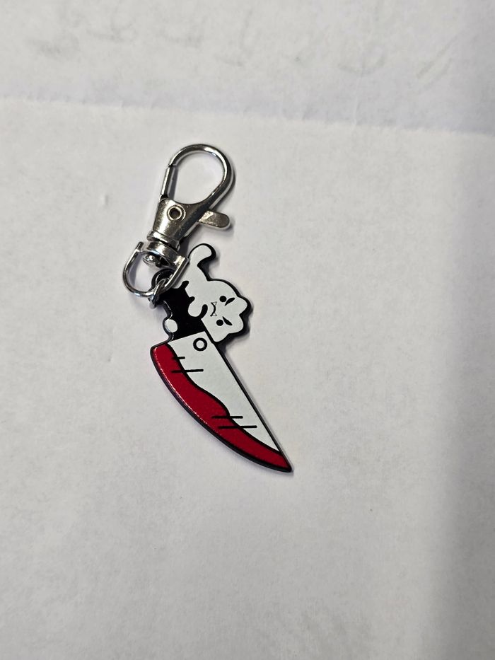 Porte clés couteau avec un animal - photo numéro 2