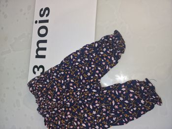 pantalon fluide fleuri