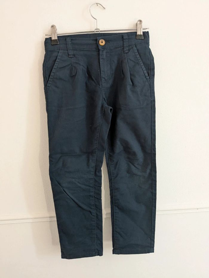 Pantalon léger 8 ans bleu marine Kiabi