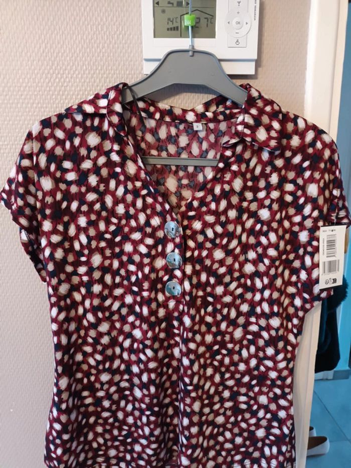 Blouse multicolore taille 36 la redoute