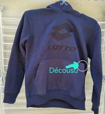 Sweat-shirt à capuche Lotto