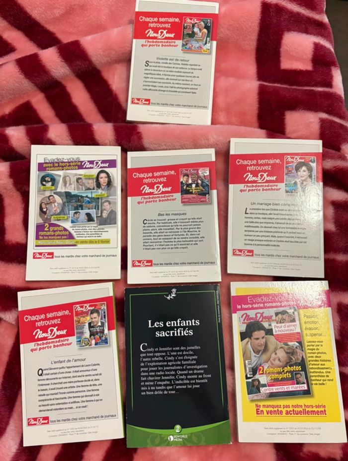 2 eme lot de 7 livres Nous deux - photo numéro 2