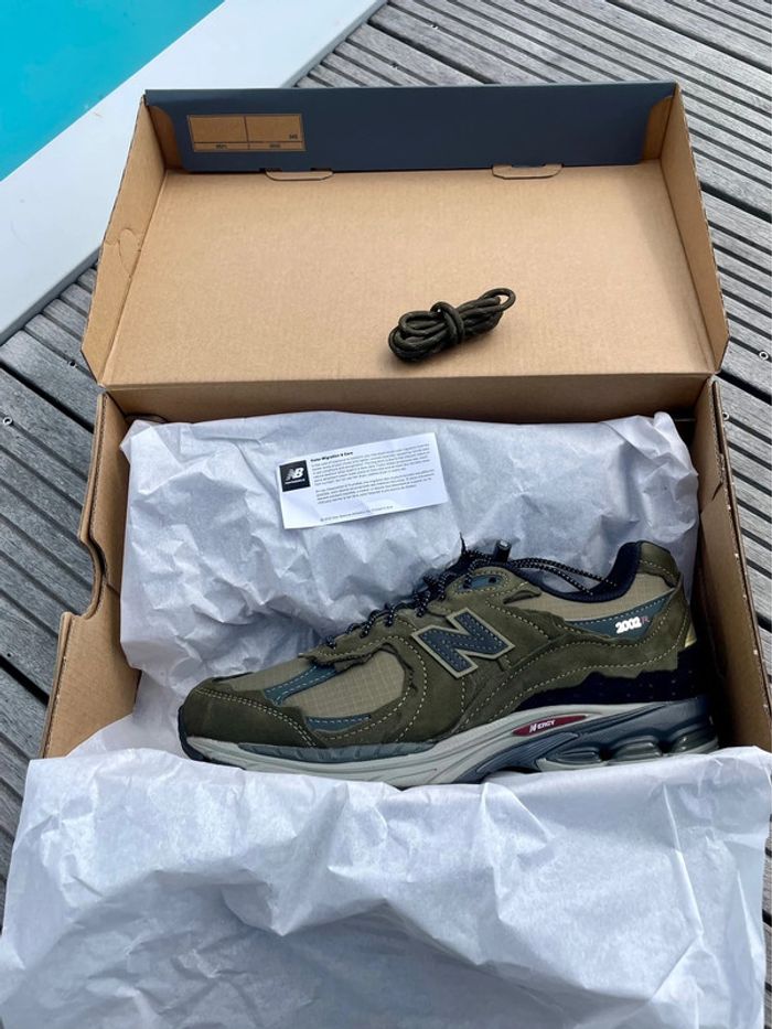 New balance 2002r protection pack olive / kaki - photo numéro 14