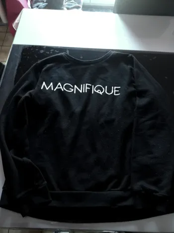 Pull sweat femme noir
