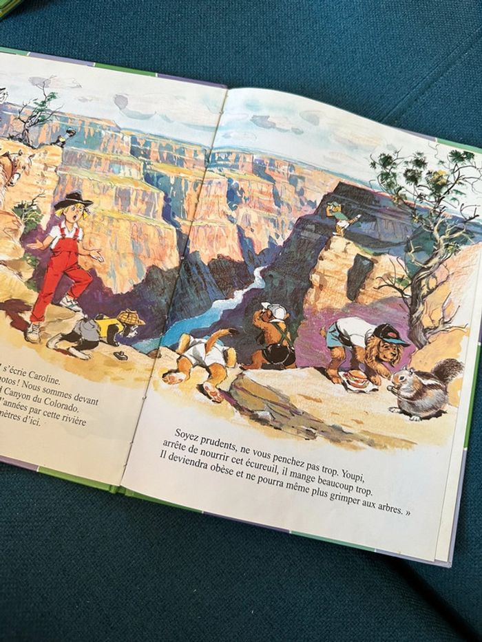 Livre rare Caroline en Amérique Hachette album bd Pierre Probst - photo numéro 3