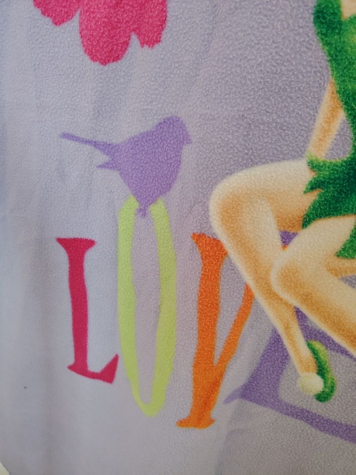 Plaid fée clochette - photo numéro 3