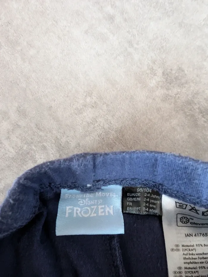 Legging fille 2/4 ans La reine des neiges - photo numéro 3