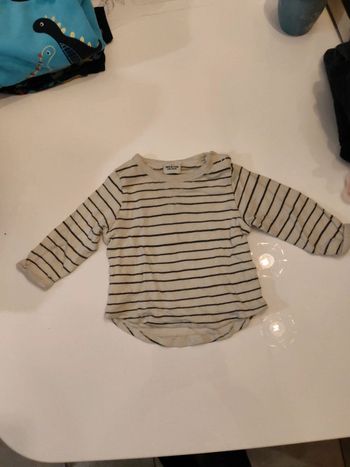 T-shirt manches longues 12 mois