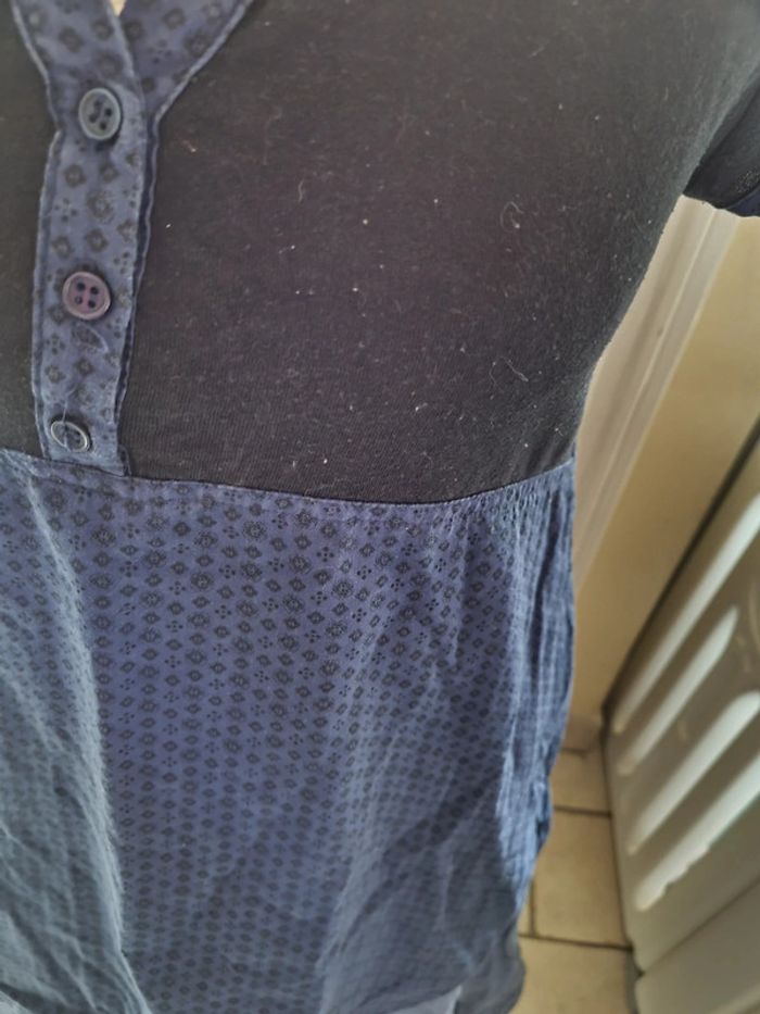 Robe bleue et noire - photo numéro 2