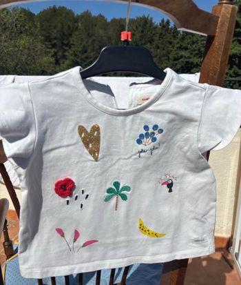 Tee shirt catimini 2 ans