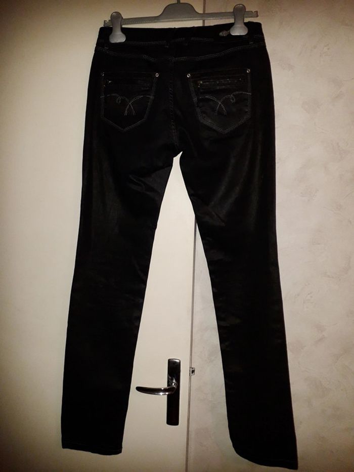 jeans noir endroit kaporal taille 40 - photo numéro 3
