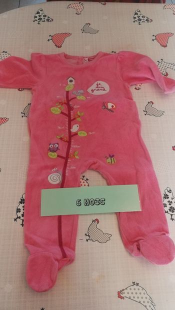 Lot 8 pyjama 6 mois