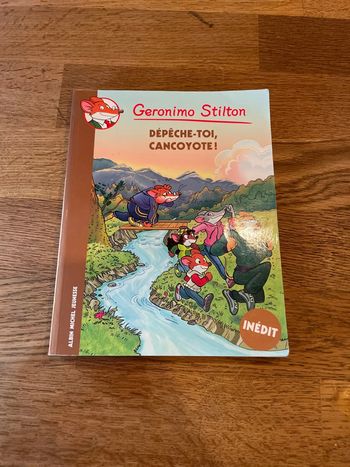 Livre Geronimo Stilton Inédit Dépêche toi Cancoyote !