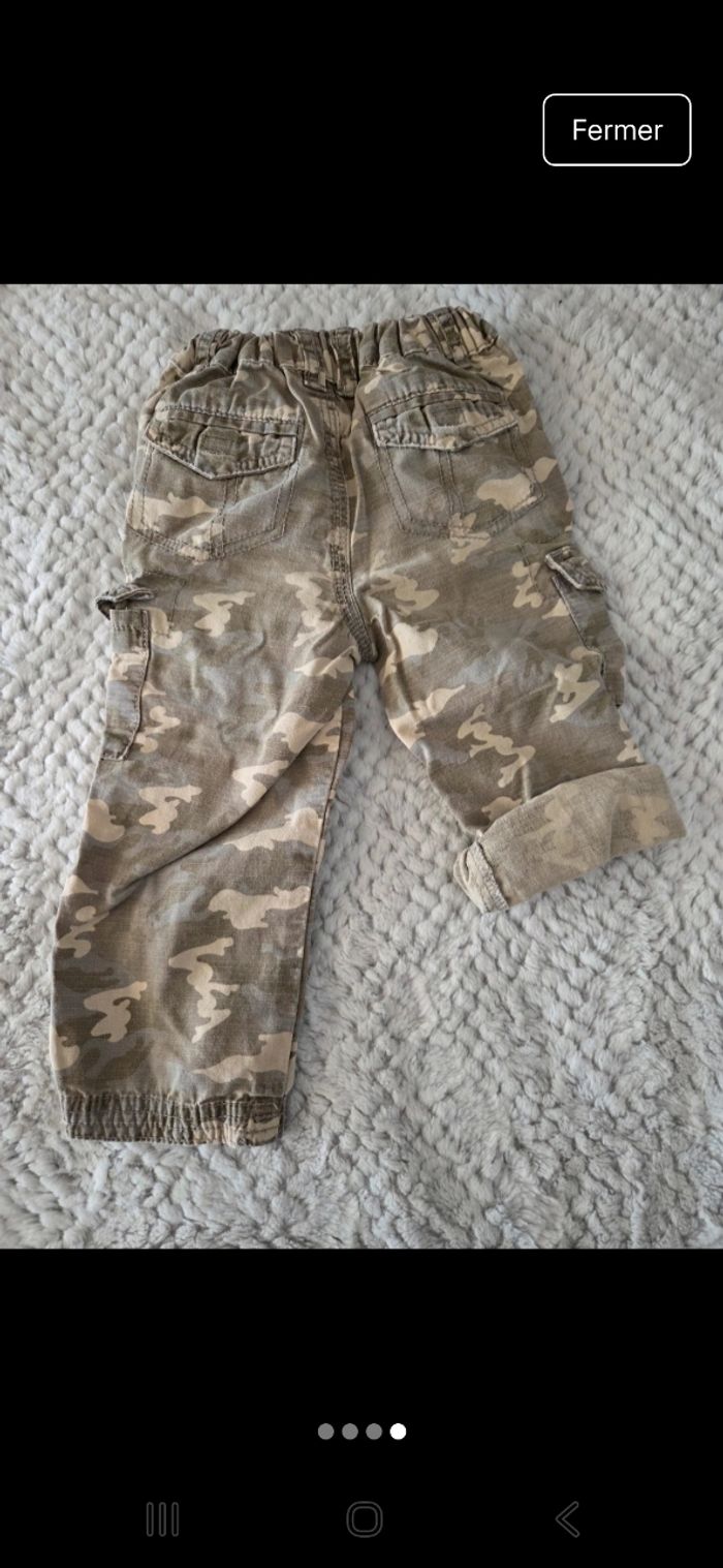 Pantalon treillis 24 mois - photo numéro 4