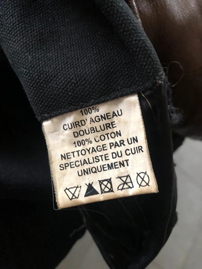 Veste en cuir d'agneau Devred T.M - photo numéro 11