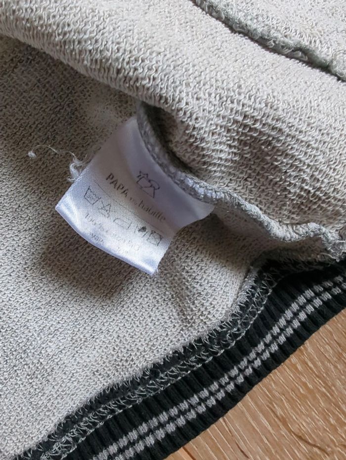Veste teddy garçon Papa m'habille 24 mois - photo numéro 5