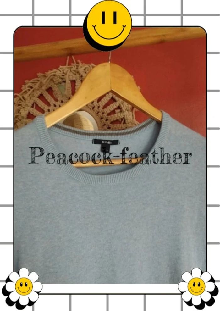 Pull bleu Kiabi L neuf - photo numéro 3