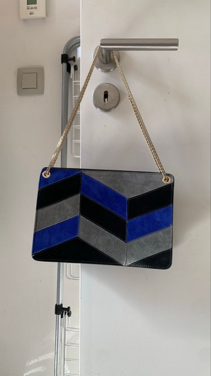 Sac de soirée tricolore