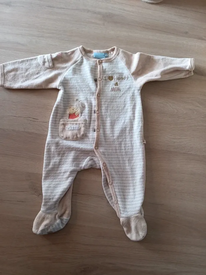 Pyjama velours 3 mois disney