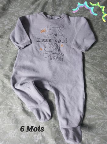 Pyjama Winnie l'ourson 6 mois