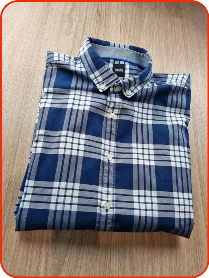 Chemise à rayures Hugo Boss homme Taille M