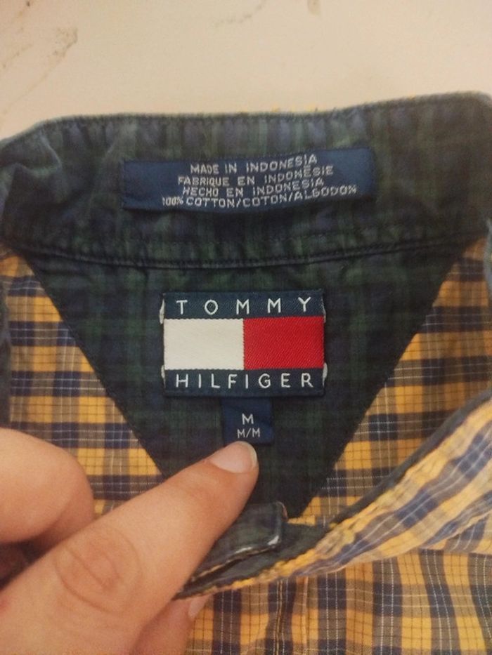Chemise à carreaux manches courtes homme | Tommy Hilfiger | M - photo numéro 4