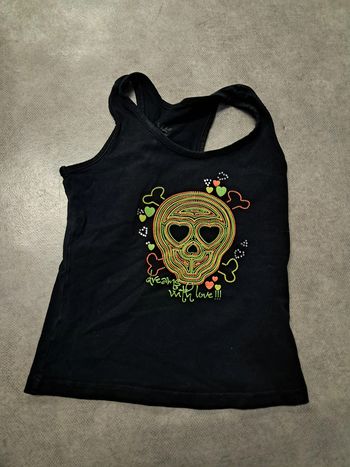 tee shirt débardeur fille 8 ans