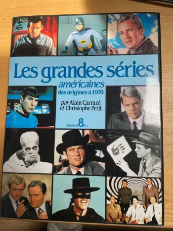 Rare Livre Les Grandes Séries Américaines Des Origines à 1970 (1994) Tb État.