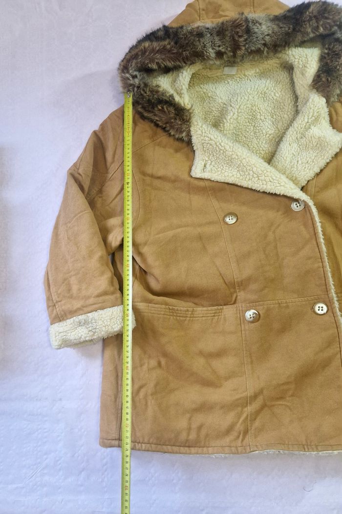 Manteaux hiver epais , moumoute , Teddy  , femme , taille 46 / 3XL - photo numéro 4