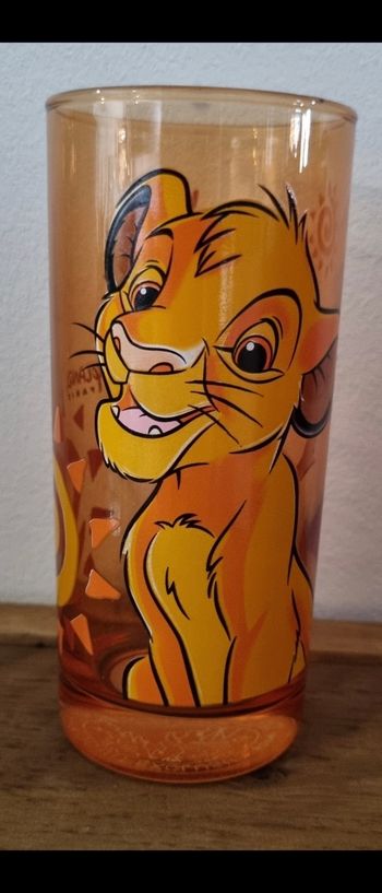 Verre Disneyland Simba roi lion