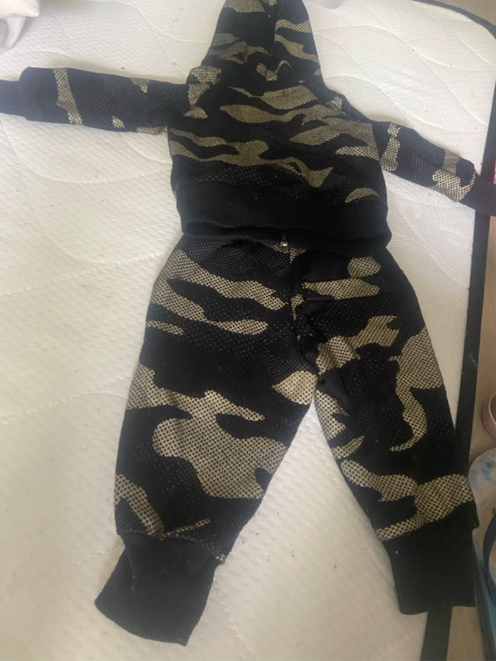 Survêtement, Nike, noir et gris - photo numéro 2