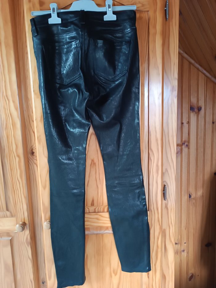Pantalon en cuir femme - photo numéro 2