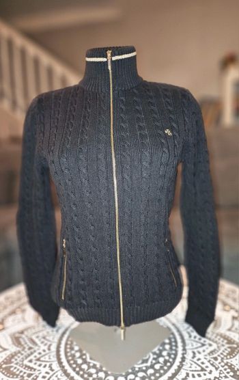 Gilet zippé torsadé Lauren ralph lauren